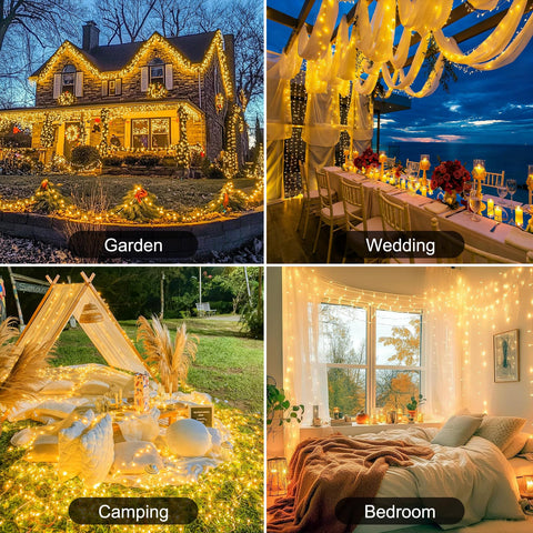 SFNDOU outdoor garden fence decoration with remote control