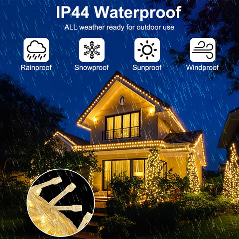 SFNDOU warm white LEDs brighten gardens and patios