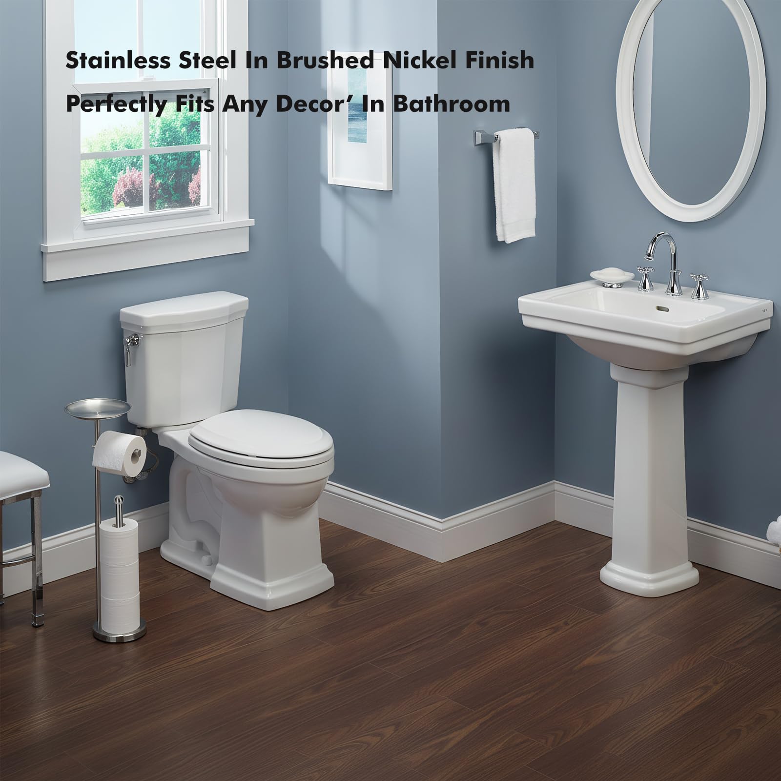 Sfemn durable stainless steel construction resists rust.