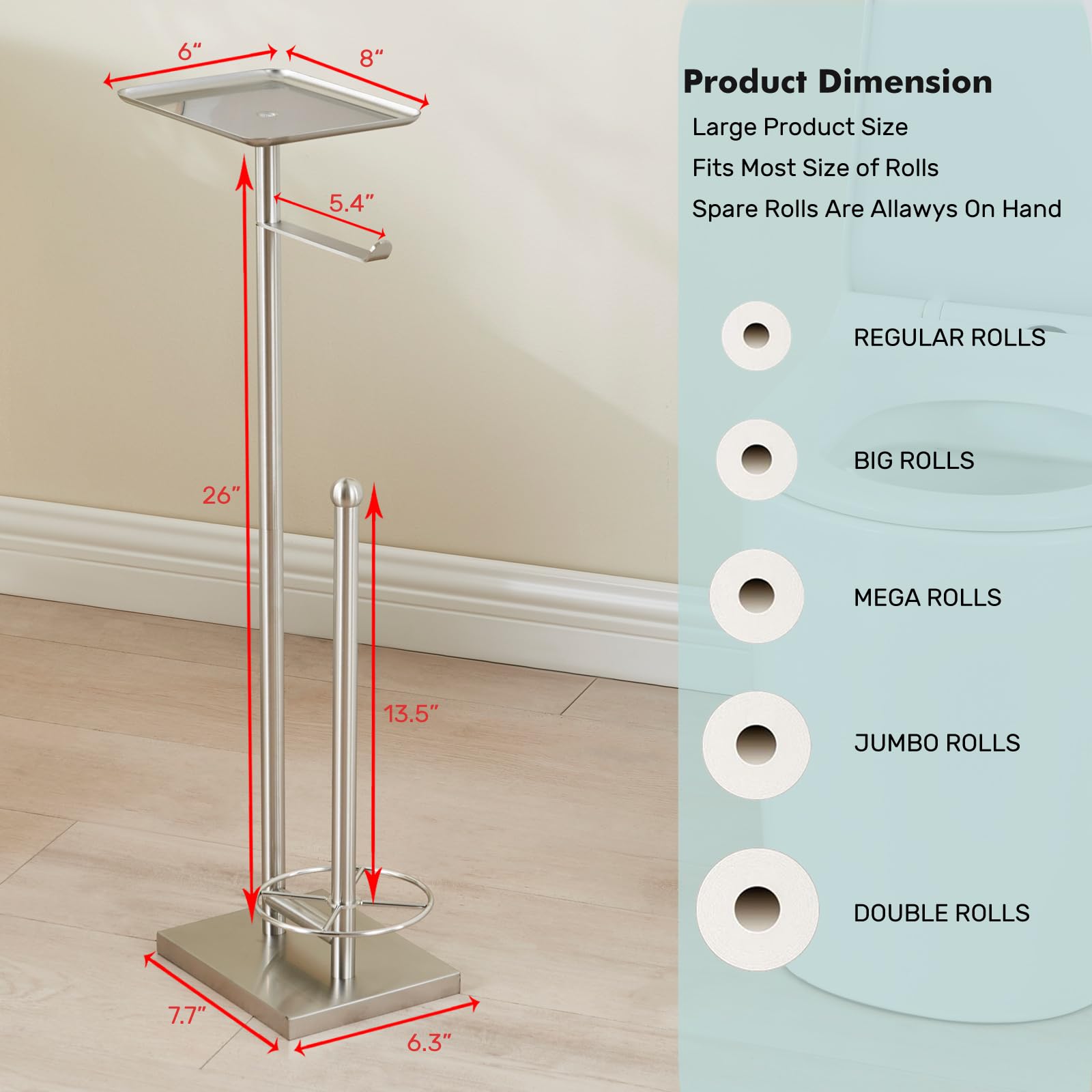 Sfemn easy assembly without walls or drilling