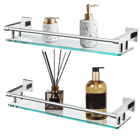 SFGSOWOR installation video included for glass shelf