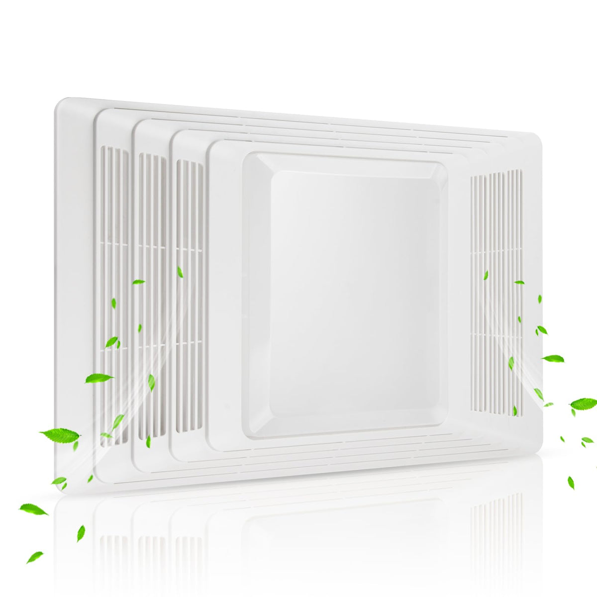 Sfneer S97013662 bathroom fan cover grille on ceiling for Broan Nutone fans enhances ceiling aesthetics