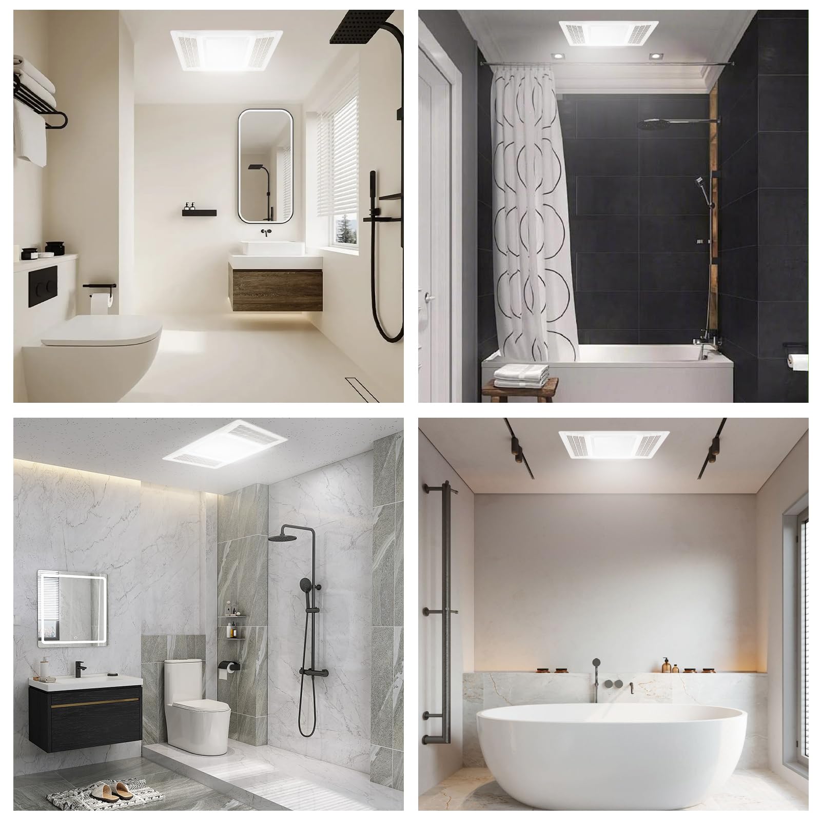Sfneer S97013662 brighter lens upgrade for a refreshed bathroom atmosphere