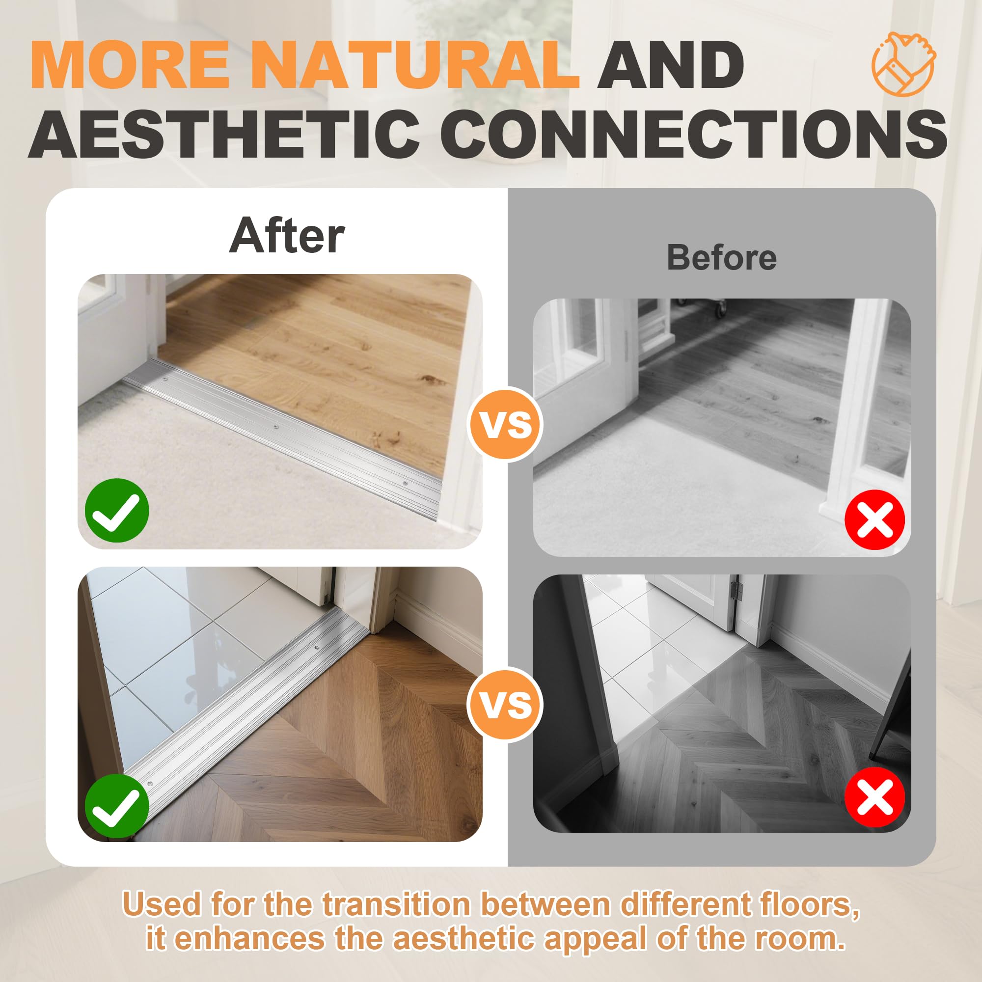 SFNSM includes pre-drilled holes and expansion screws for quick installation.