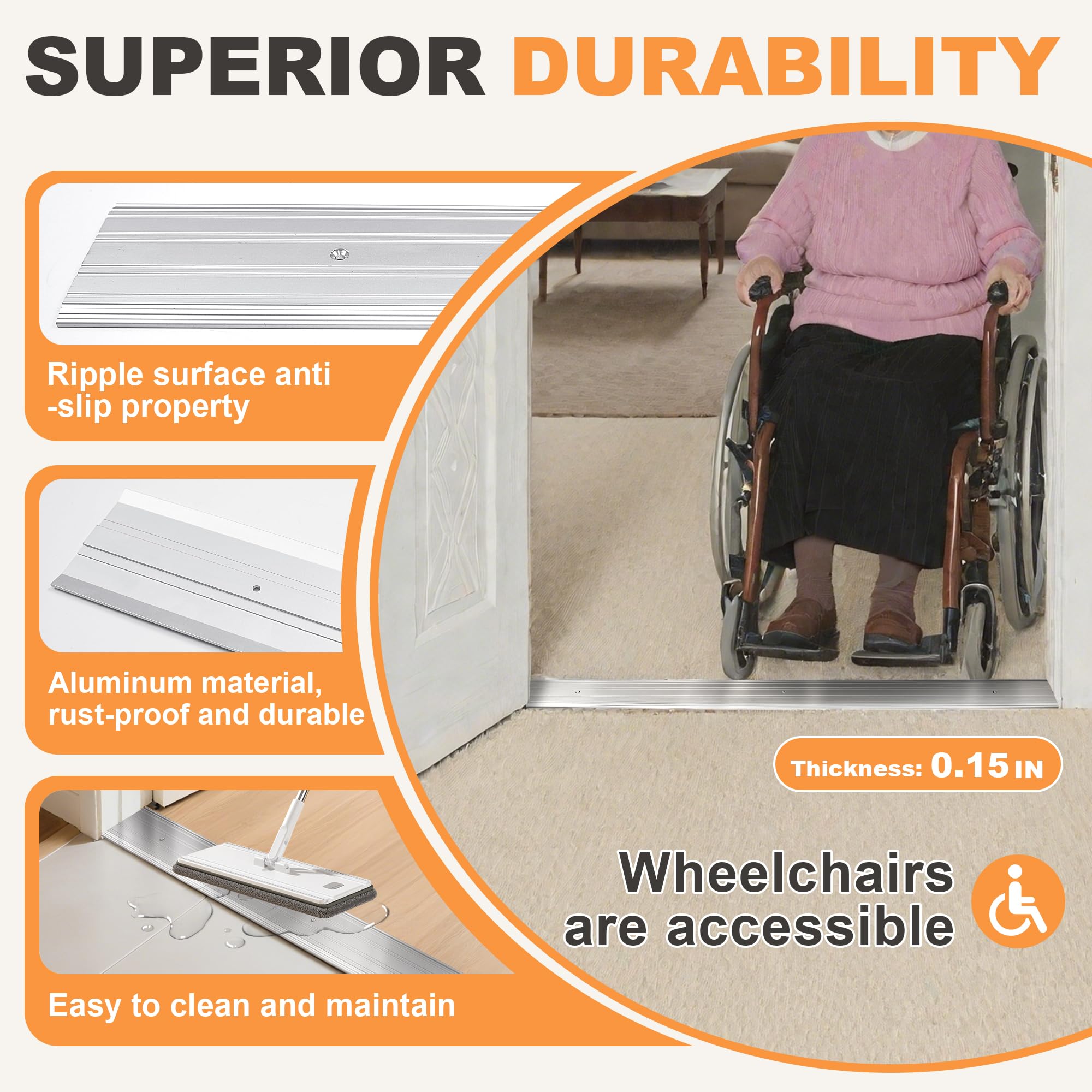 SFNSM aluminum seal blocks airflow and dust for a calmer room.