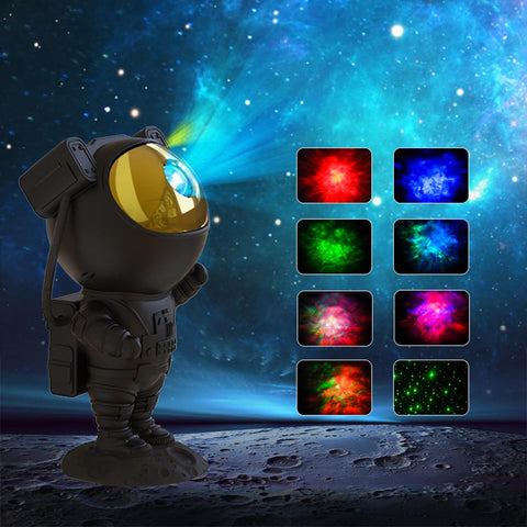SFOUR Astronaut Galaxy Projector with rotating head for dreamy ceiling scenes