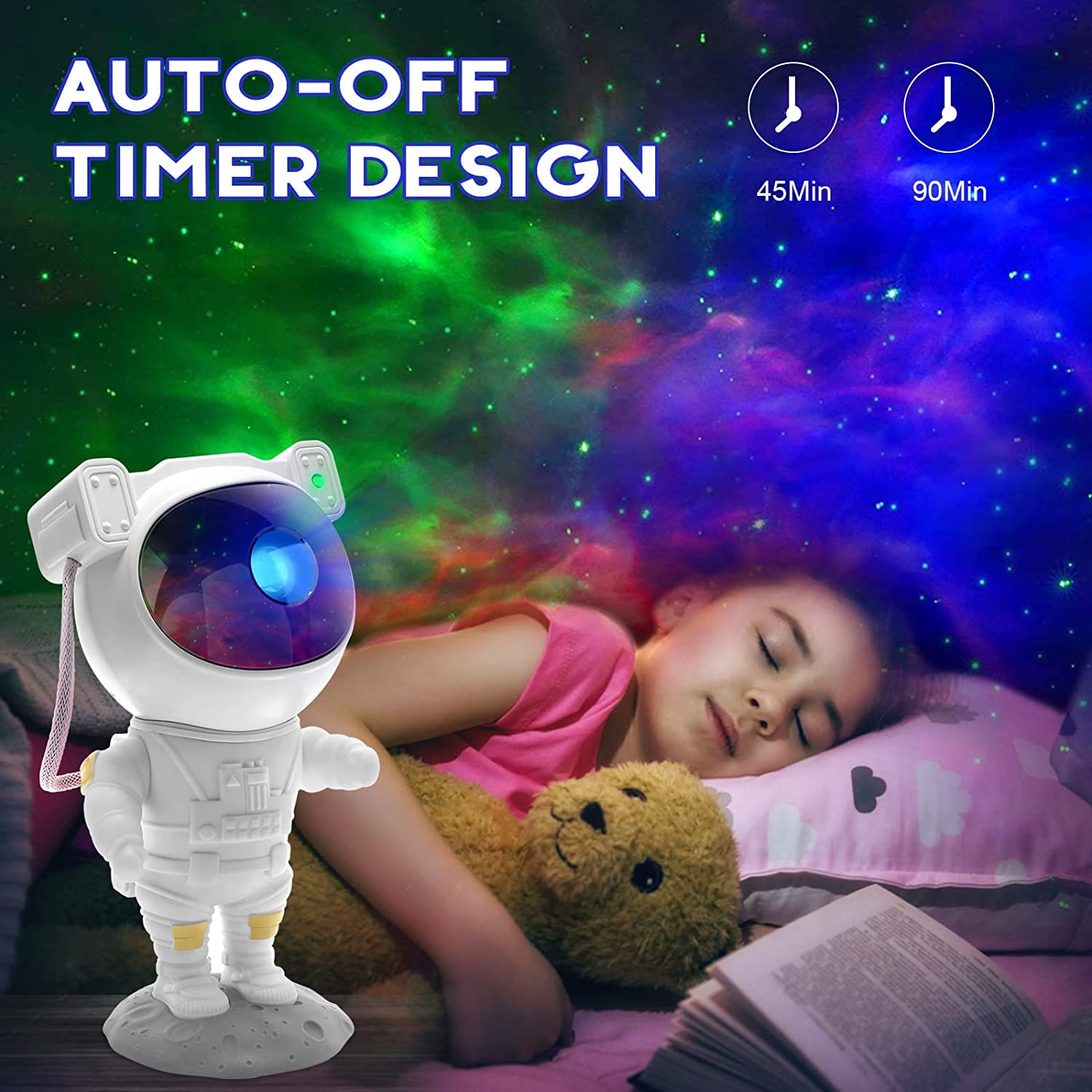 SFOUR Dreamy bedroom decor light enhances relaxation and bedtime routines