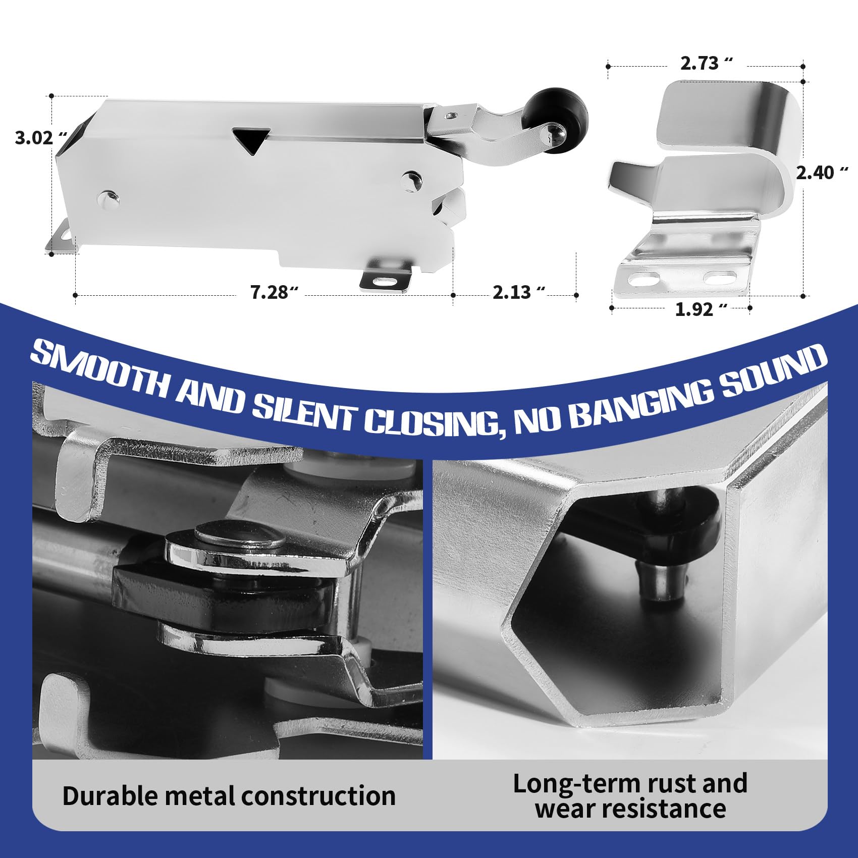 SGFGJUS fire door closer delivers quiet, reliable sealing under extreme temperatures.