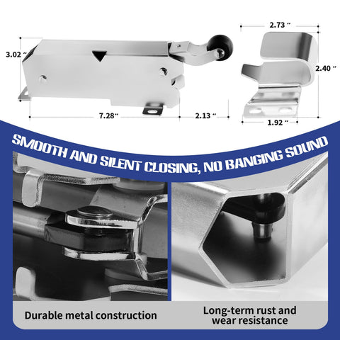 SGFGJUS fire door closer delivers quiet, reliable sealing under extreme temperatures.