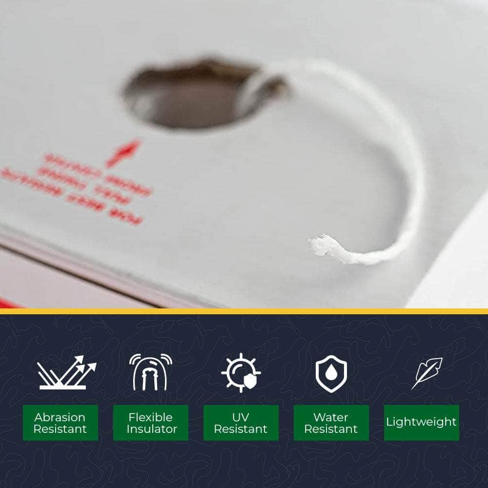 SGT KNOTS packaging in white carton for safe storage and deployment.