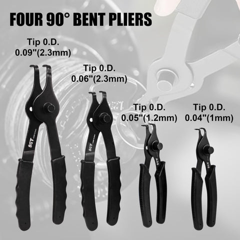 7-1/2 inch bent pliers with adjustable nose in the SGT set.