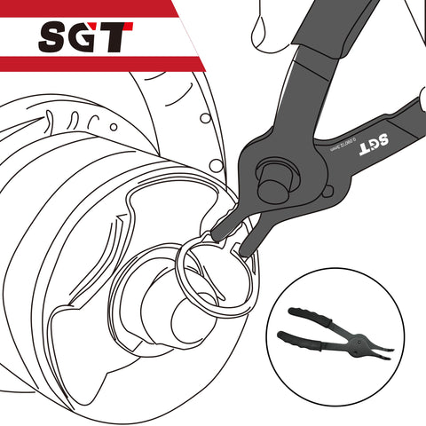 Hook and pick tools included with the SGT kit.