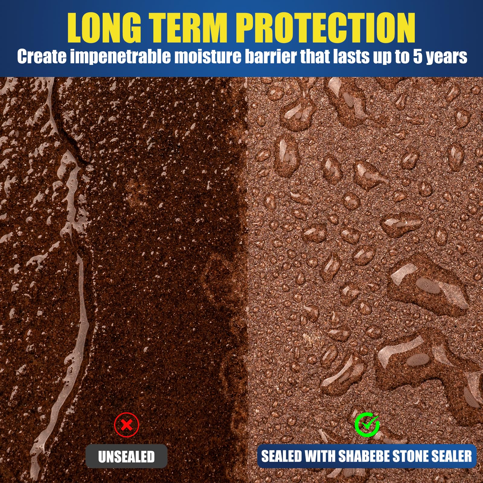 Shabebe 1-gallon coverage shows 150–300 sq ft per coat