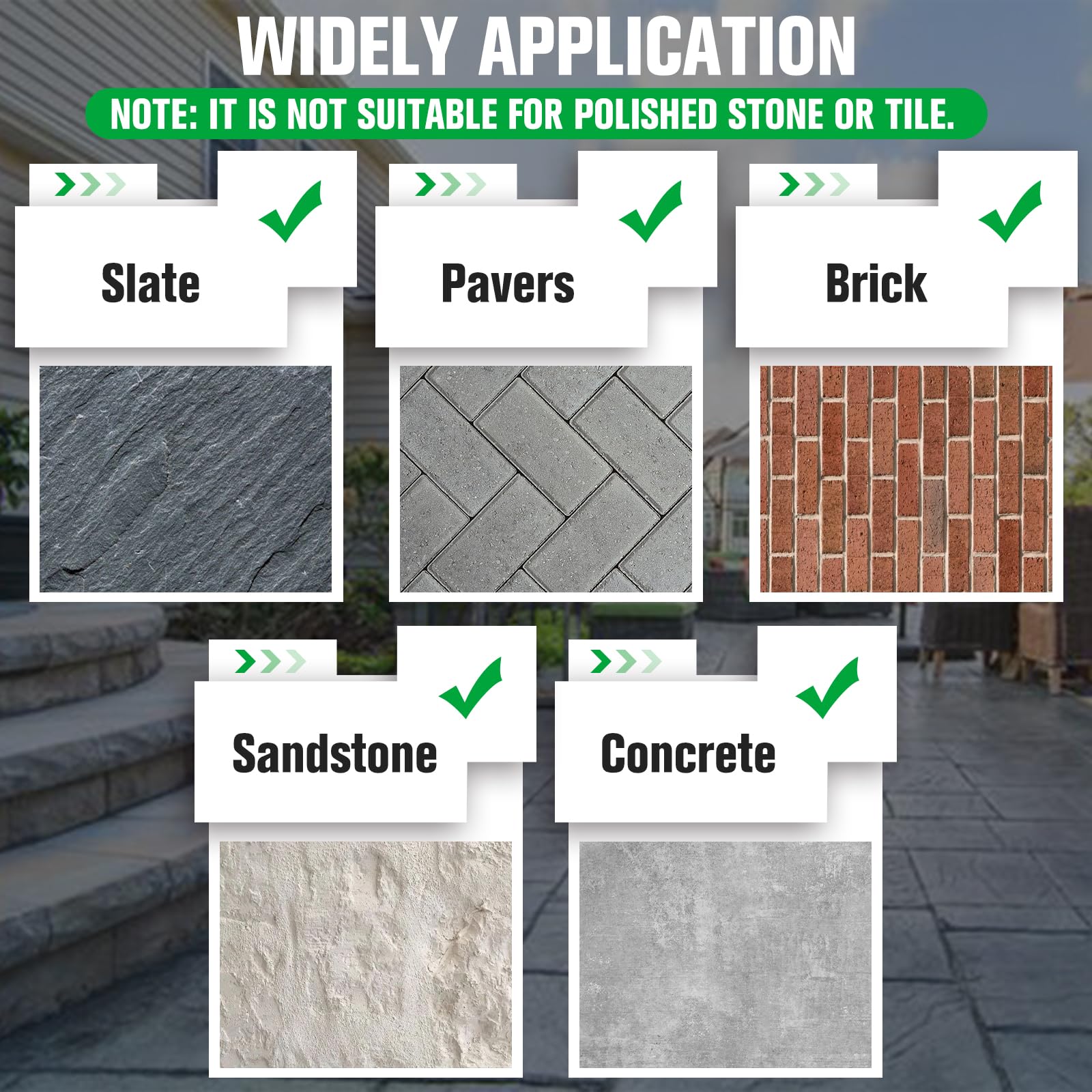 Shabebe Premium Stone Sealer builds a durable shield against weathering
