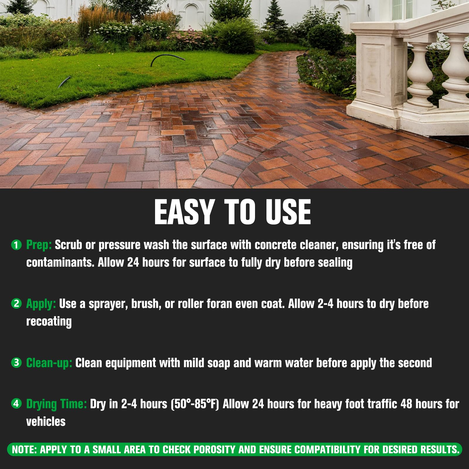 Shabebe Premium Stone Sealer provides long-lasting protection for years