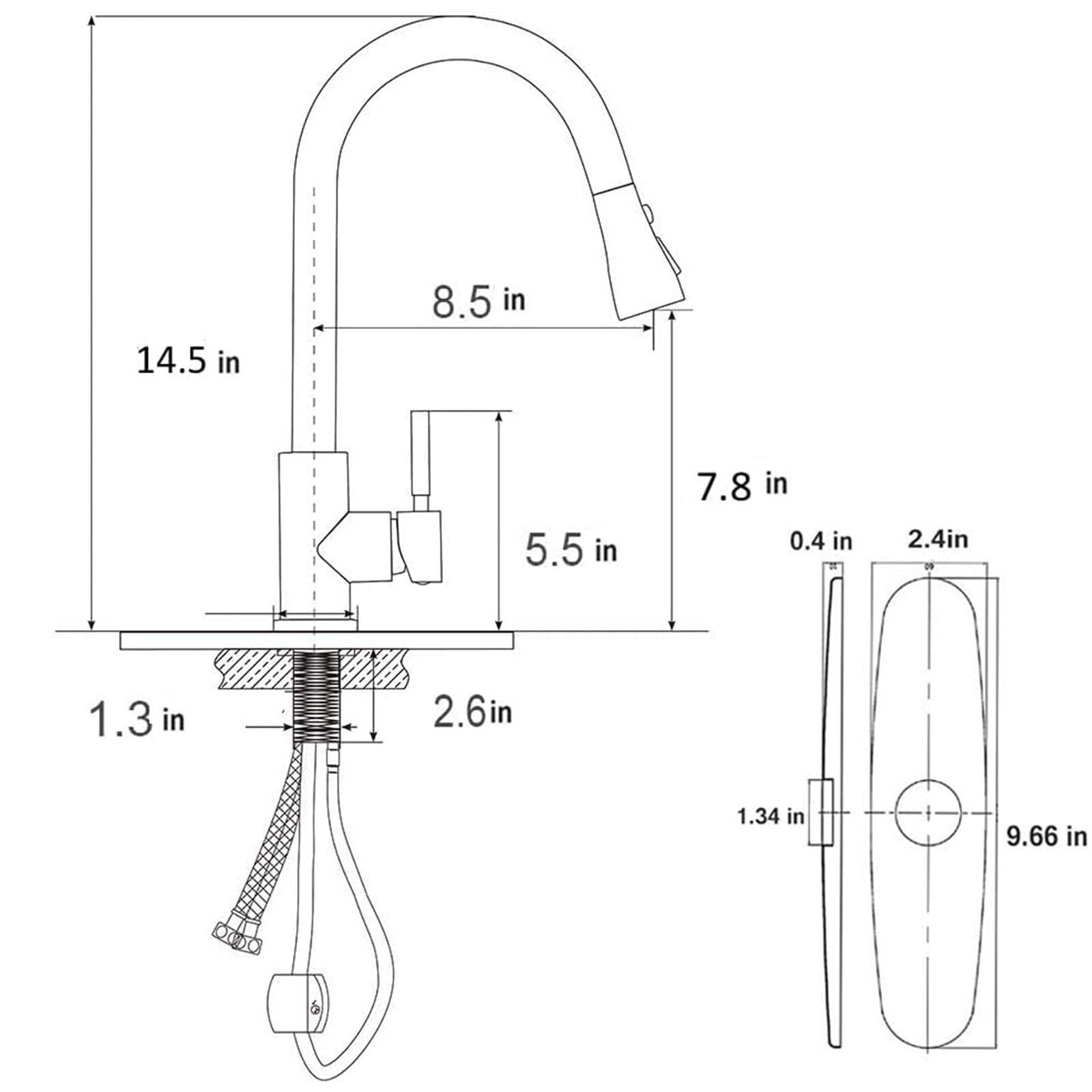 SHACO assembly package highlights pre-assembled faucet for fast install