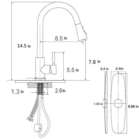 SHACO assembly package highlights pre-assembled faucet for fast install