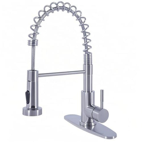 SHACO pull-down sprayer faucet for versatile rinsing and precise control.