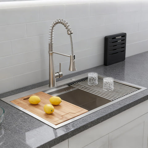 SHACO standard 3.5-inch drain opening fits common garbage disposals.