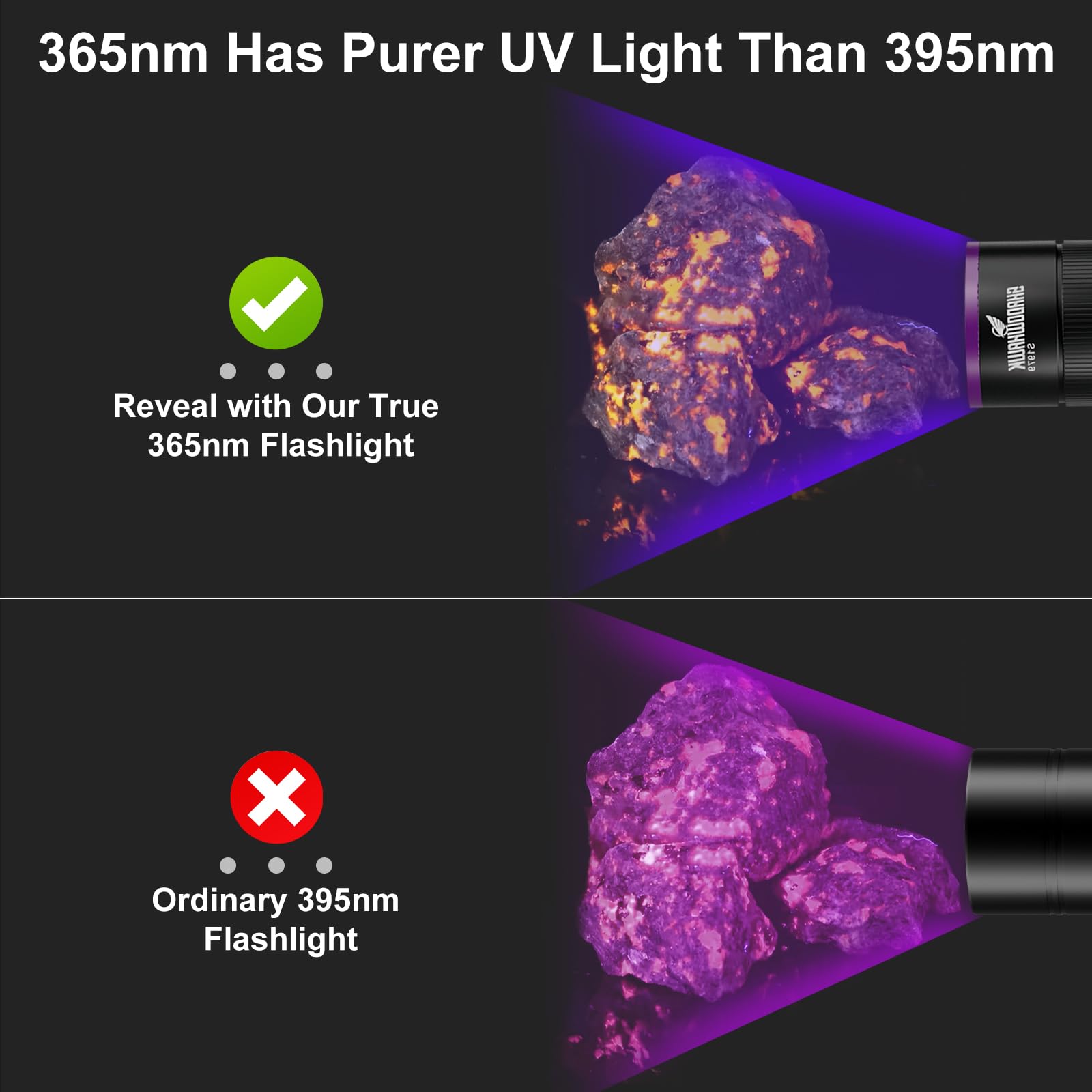 Shadowhawk 30W UV beam for long-range night detection