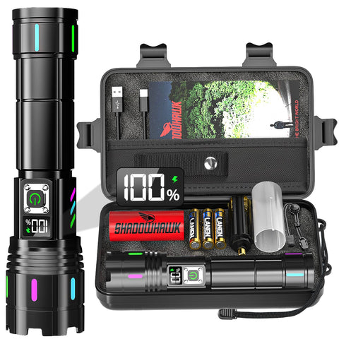 Shadowhawk S1618 front beam for long-range visibility in outdoor settings