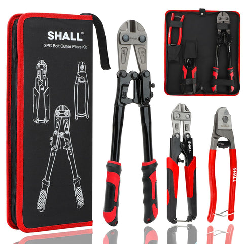 SHALL 14-inch bolt cutter extended jaw for heavy-duty cutting