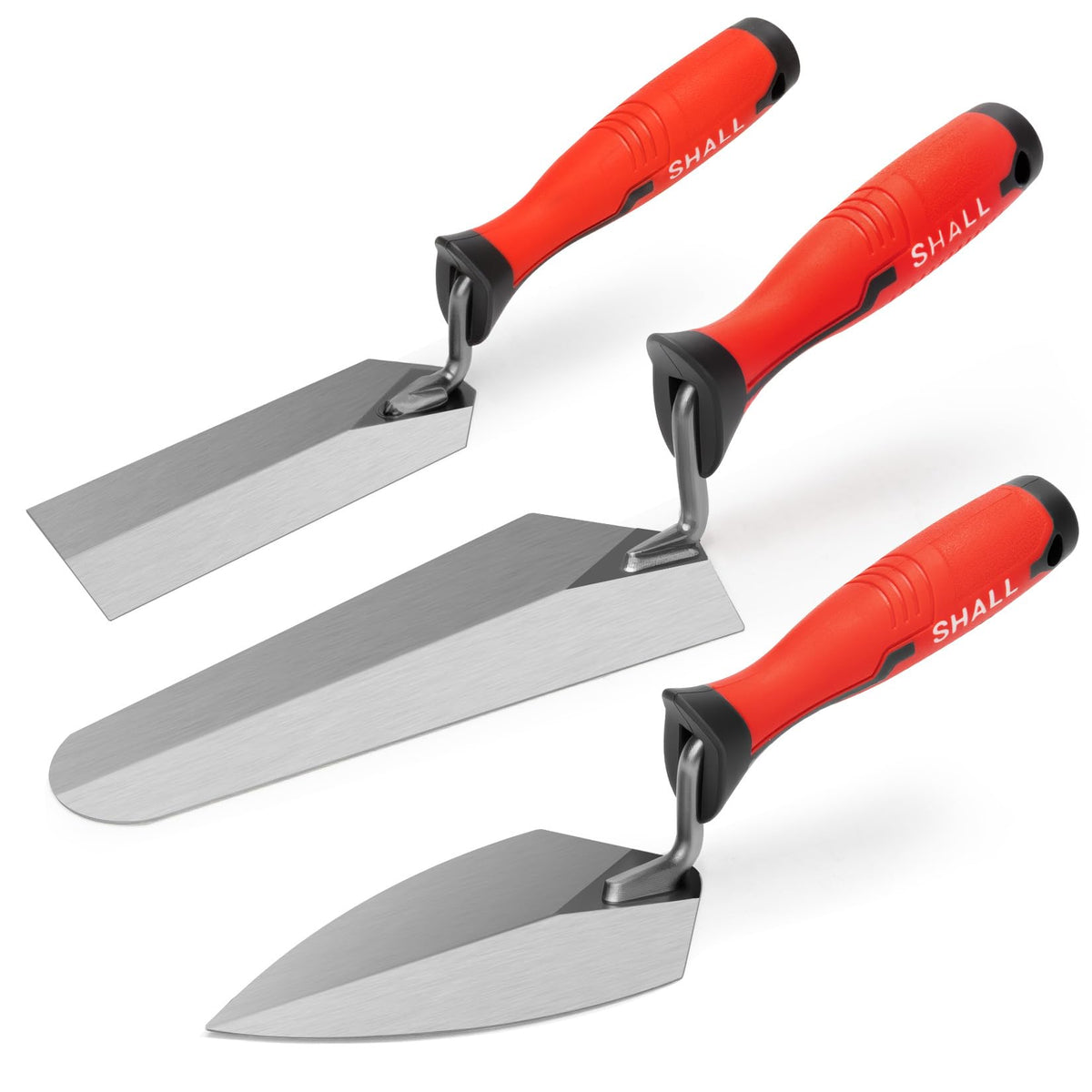 SHALL 7-inch gauging trowel for precise leveling in concrete work