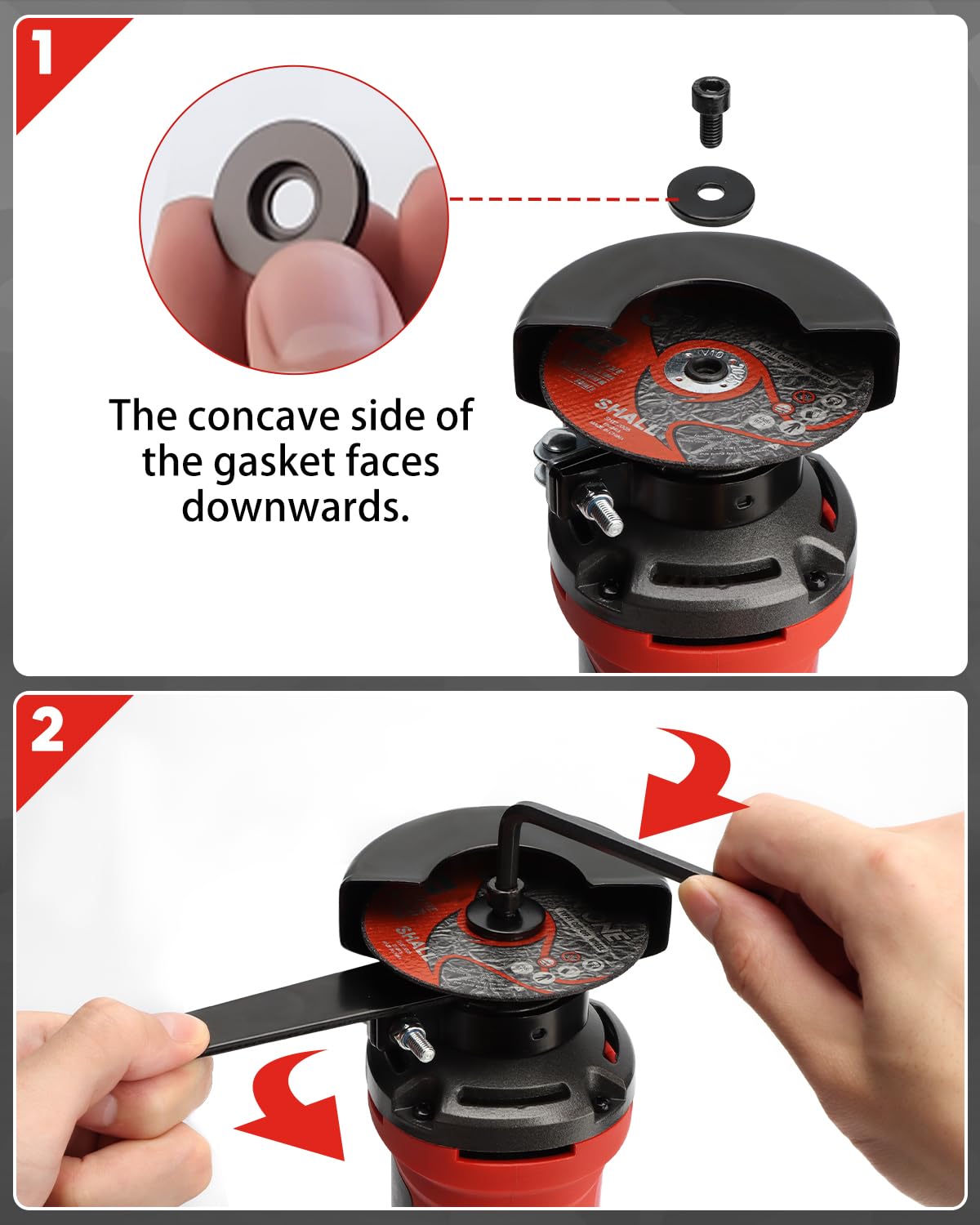 SHALL 3inch cut-off tool compact-and-lightweight design reduces fatigue during use.