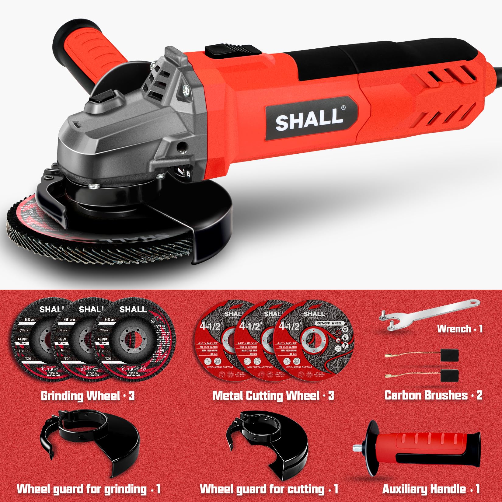 Shall carbon brush components extend motor life and reliability