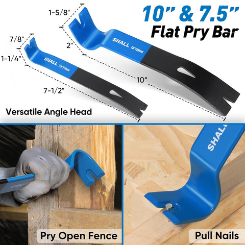 SHALL cats paw nail puller 12-inch in use extracting a nail