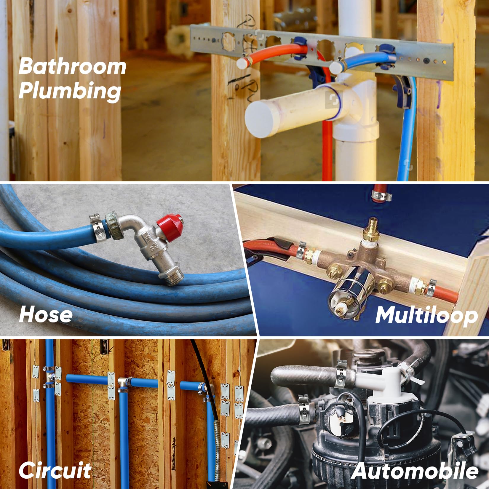 SHALL complete Pex tool set for versatile plumbing tasks
