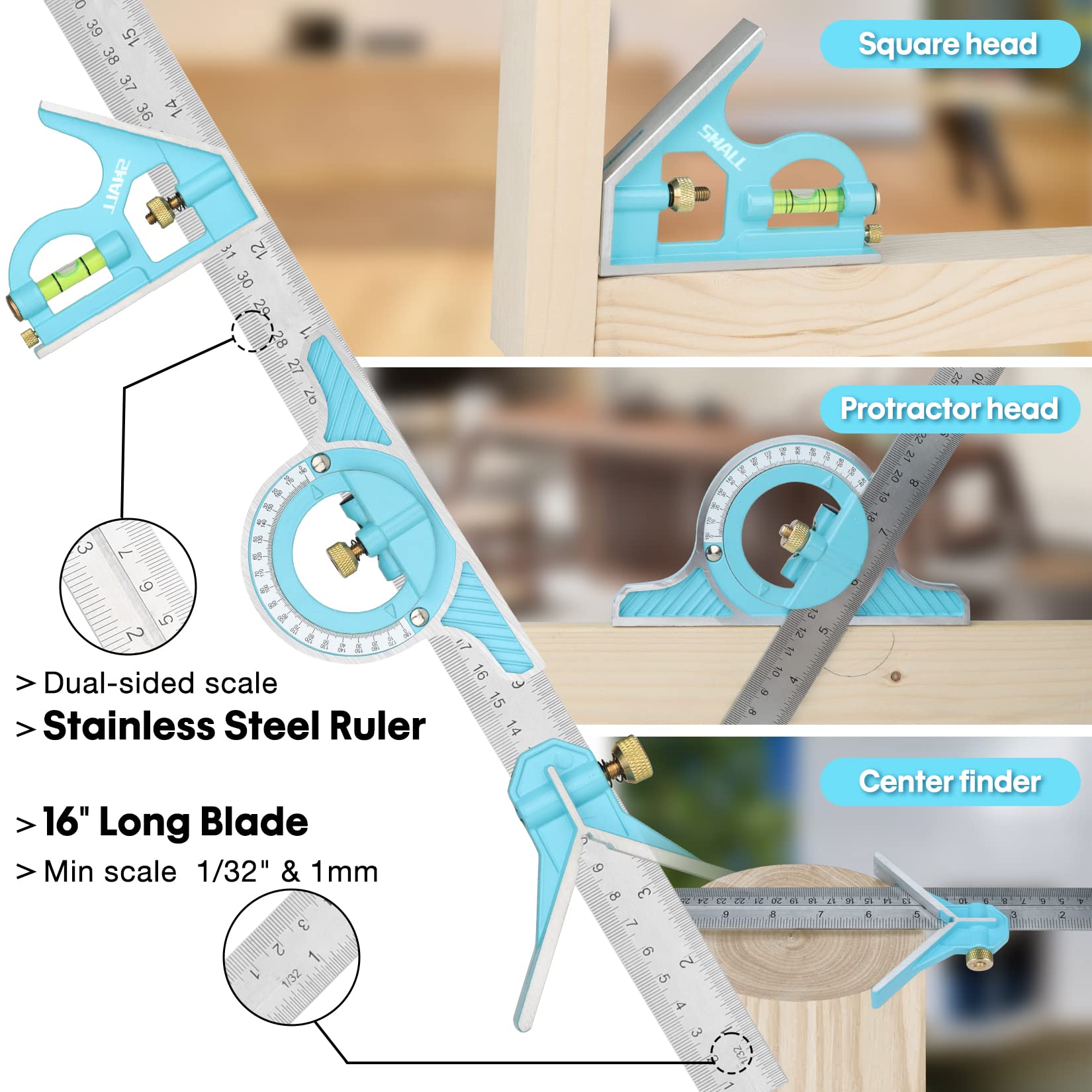 SHALL deep scribe slots keep pencils secure for precise lines.