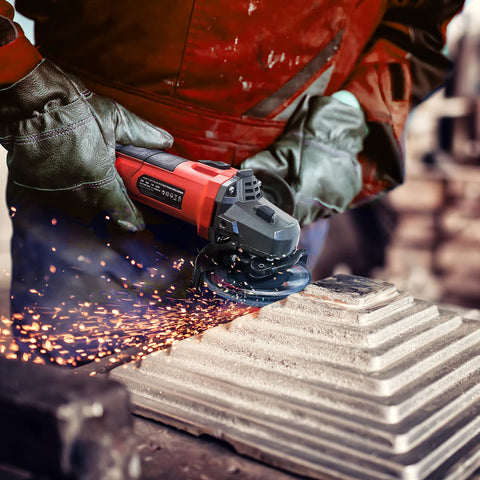 Shall dust vent system keeps workspace cleaner during grinding