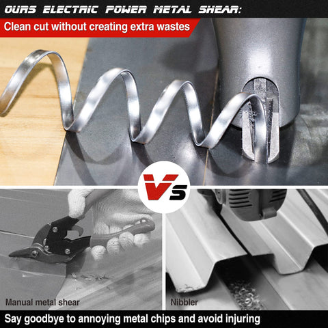 SHALL variable-speed control enables tailoring cut speed to material.