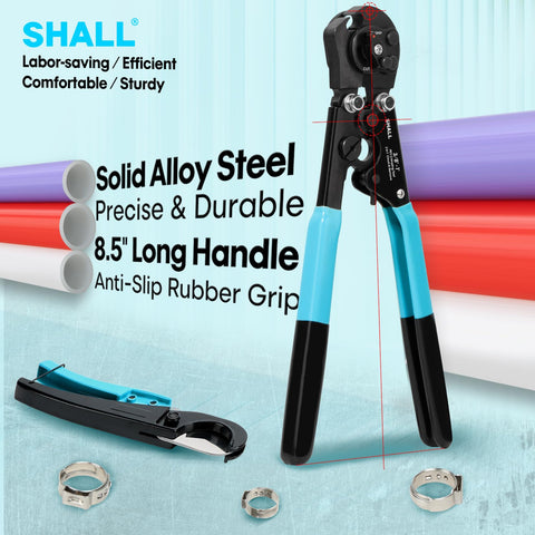 SHALL ergonomic handle Pex tool with comfortable grip