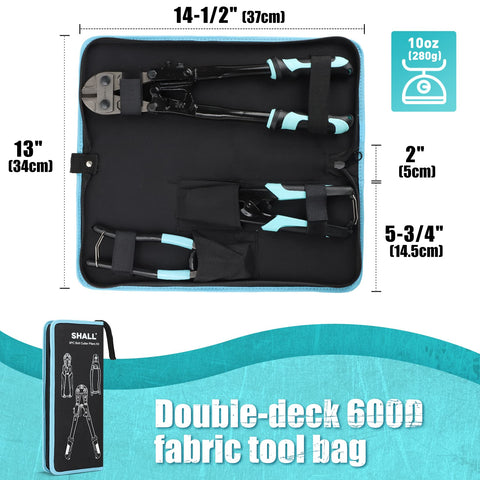 SHALL ergonomic handle with PP+TPR grip for comfortable use.