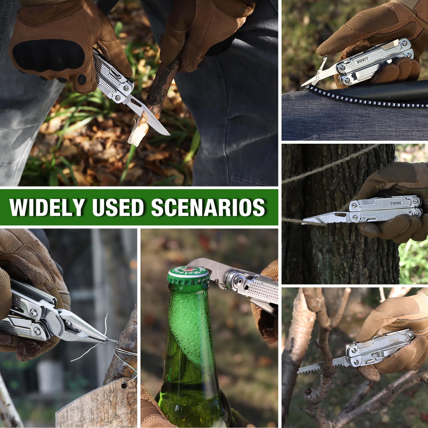SHALL screwdriver bits included boost versatility on the go.