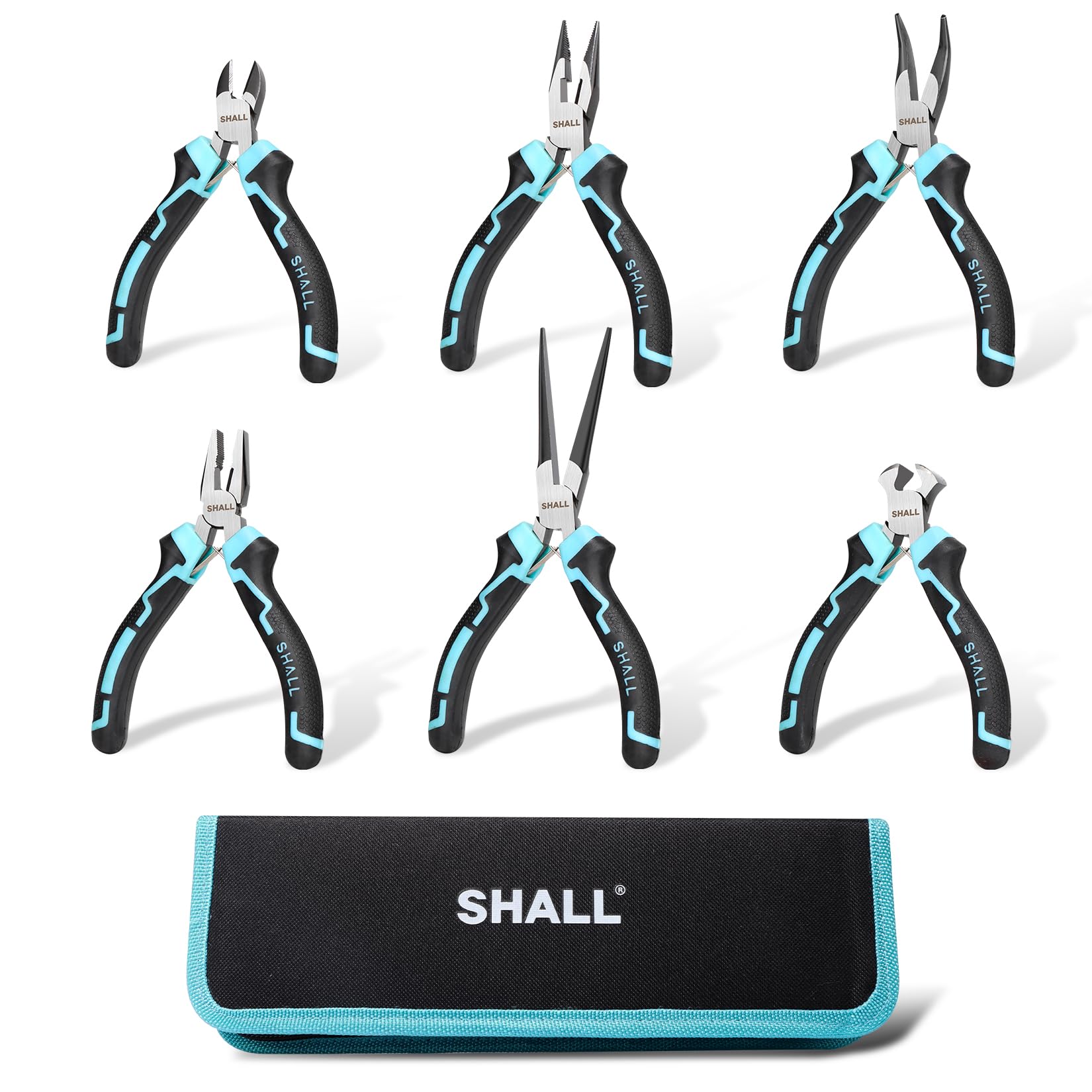 SHALL mini pliers needle nose for precise jewelry making and electronics projects