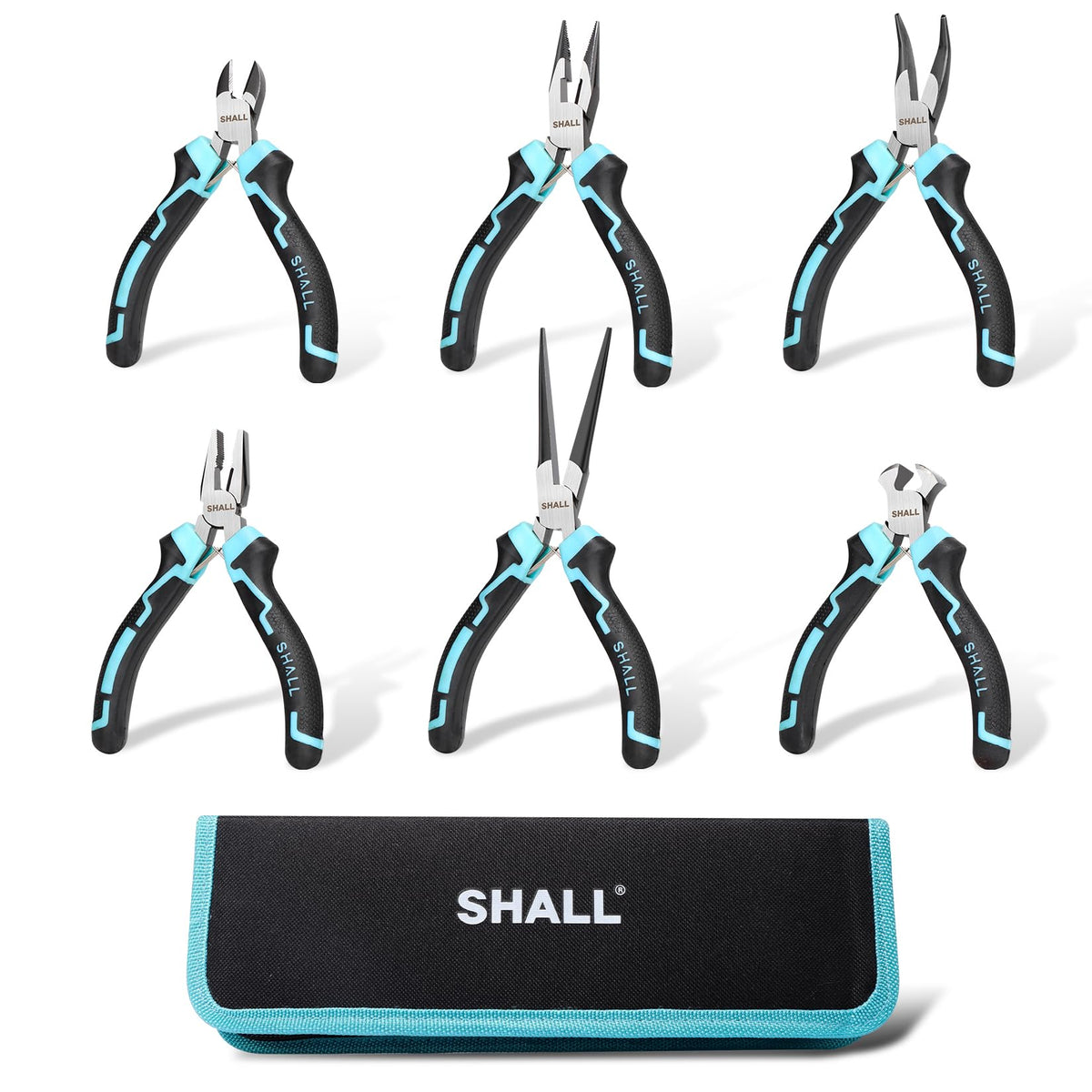 SHALL mini pliers needle nose for precise jewelry making and electronics projects