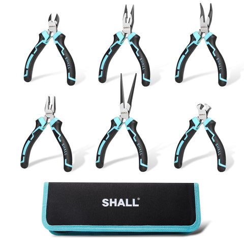 SHALL mini pliers needle nose for precise jewelry making and electronics projects