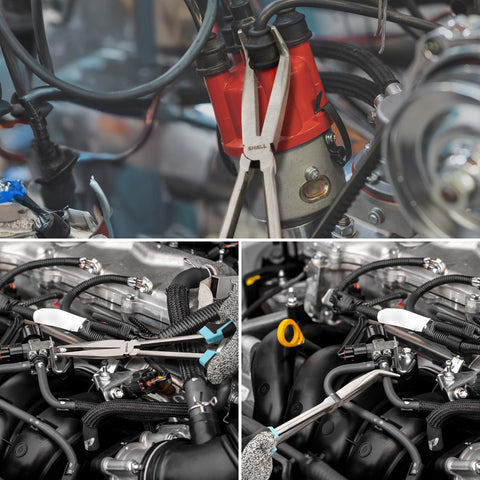 Shall pliers in tight-space use demonstrate reach and maneuverability.