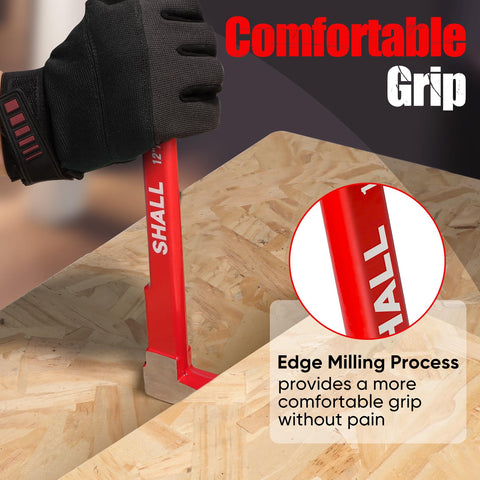 SHALL polished ends reduce surface indentations during prying