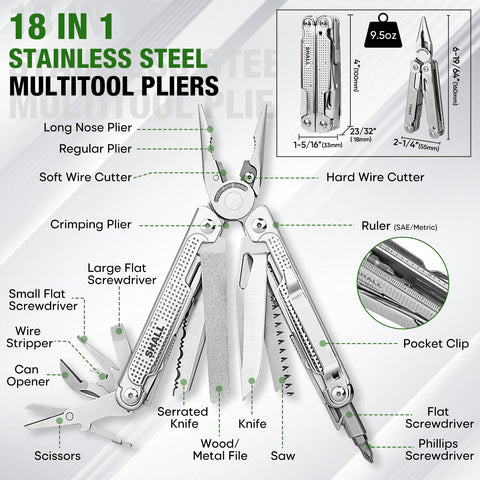 SHALL self-locking mechanism keeps tools secure during use.