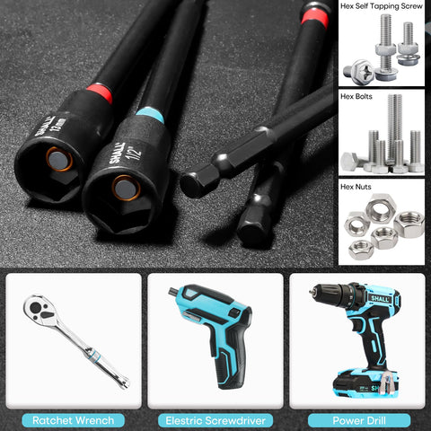 SHALL storage bag keeps all nut drivers organized and portable
