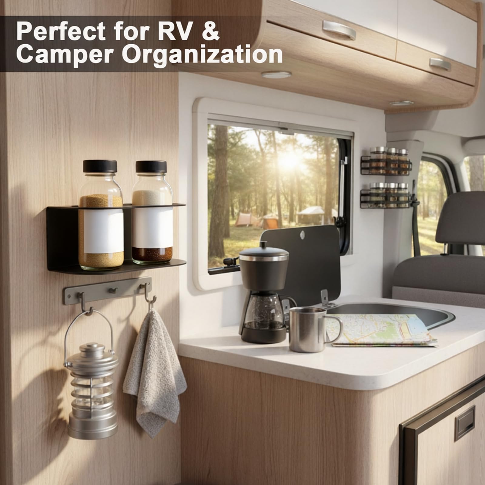 SHANDERBAR compact footprint fits tight spaces.