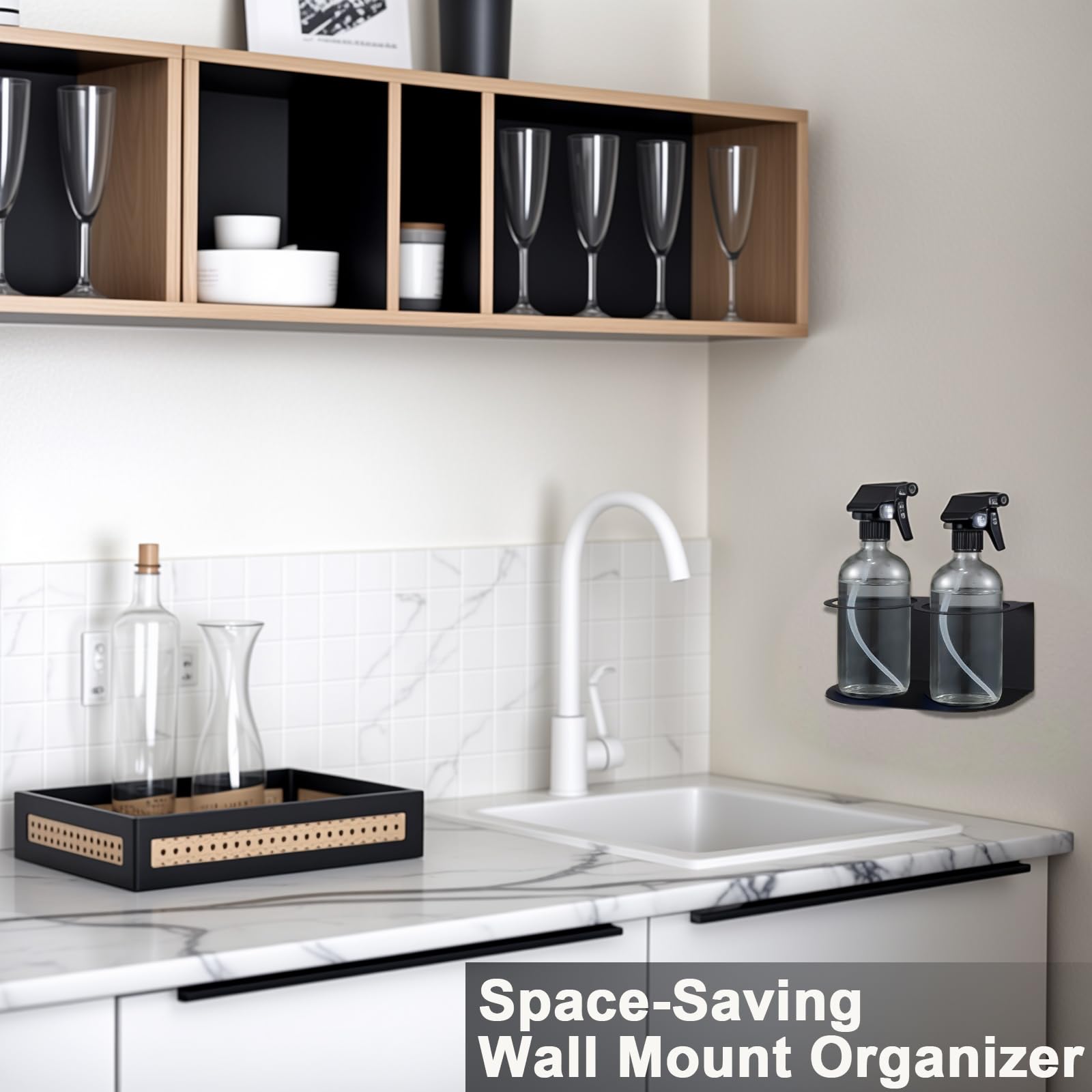 SHANDERBAR versatile bottle holder suitable for home, garage, or workshop.