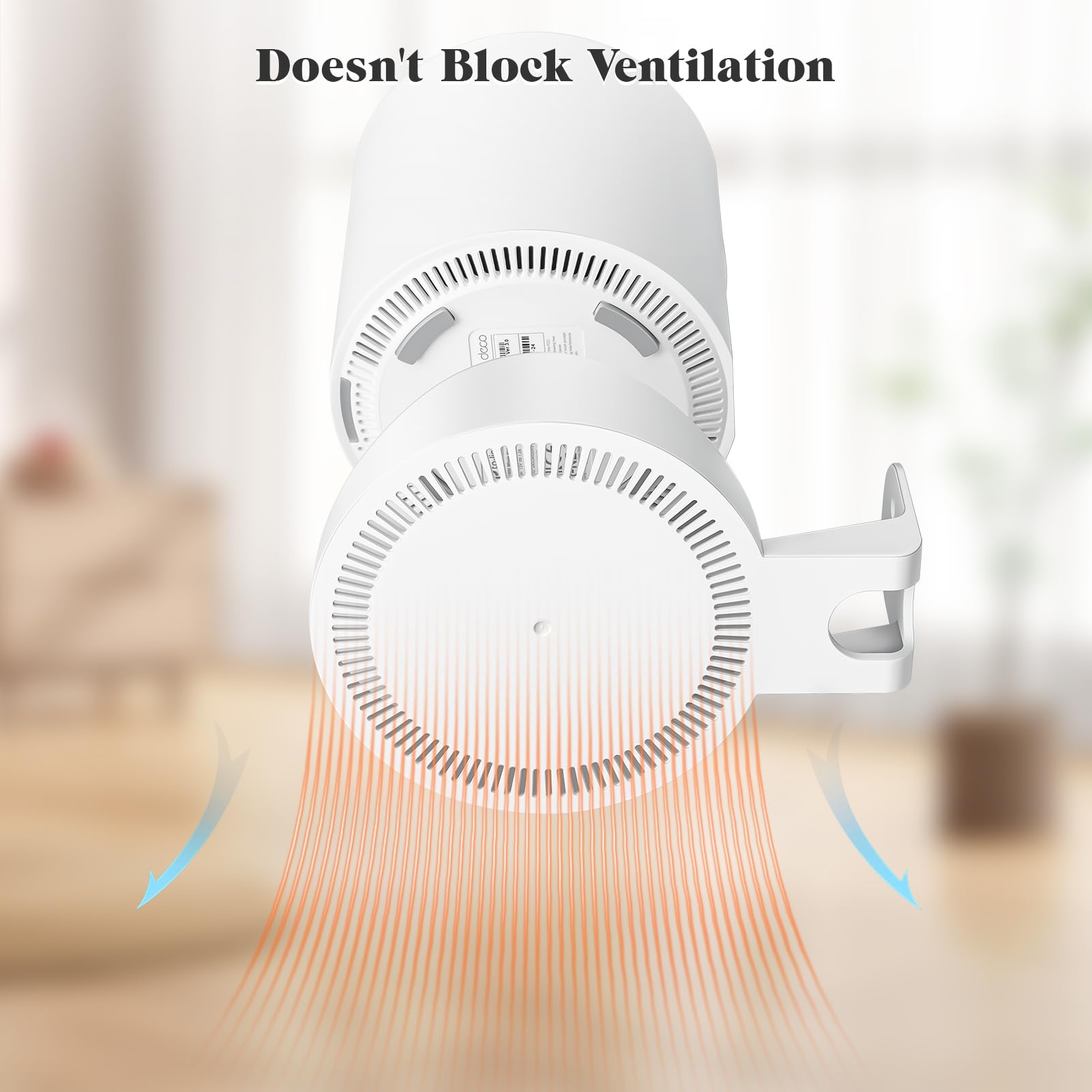 Shang Chiang X50 wall bracket keeps Deco accessible while preventing surface clutter