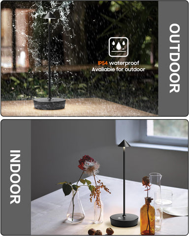 SHANGCAI 6000mAh battery lamp with hours of warm light on a single charge