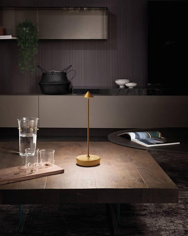 SHANGCAI cordless table lamp intelligent memory retains last brightness setting
