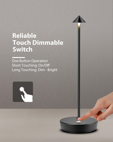 SHANGCAI touch dimmer and color temperature options enhance mood lighting.